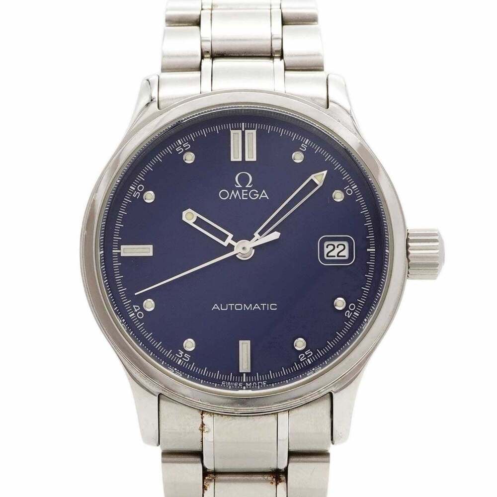 Omega Classic Date 5203.80 Navy Dial Men's Watch